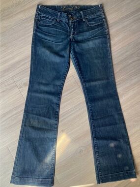 Level 99 Women's Dark Indigo Flare Jeans | 32